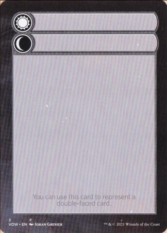 Double-Faced Substitute Card (3)